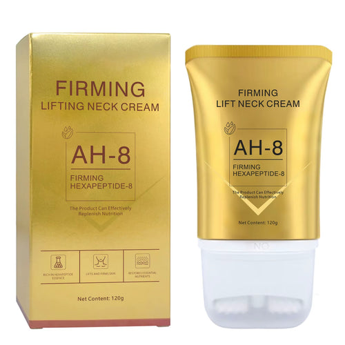 120G Roller Neck Cream Massage Better Absorb Lift Firm Turkey Neck in 28 Days with Firm Hexapept 8 Ah 8 Tighten Smooth Skin